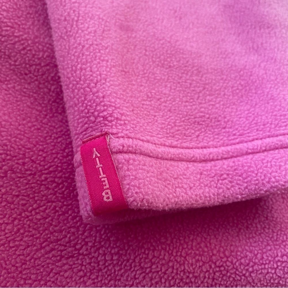 Retro Betty Boop Fleece Quarter Zip Pullover Pink - Picture 5 of 9